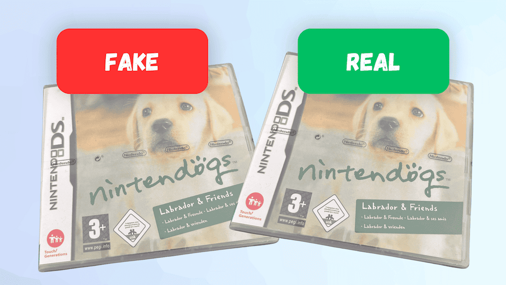 How to Spot Fake Sealed Nintendo DS Games (PAL)