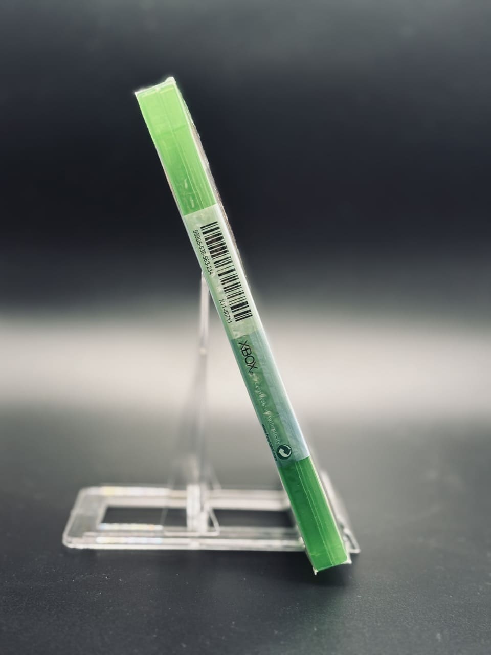 Example of an intact, undamaged Xbox security seal on a genuine factory-sealed Xbox One game