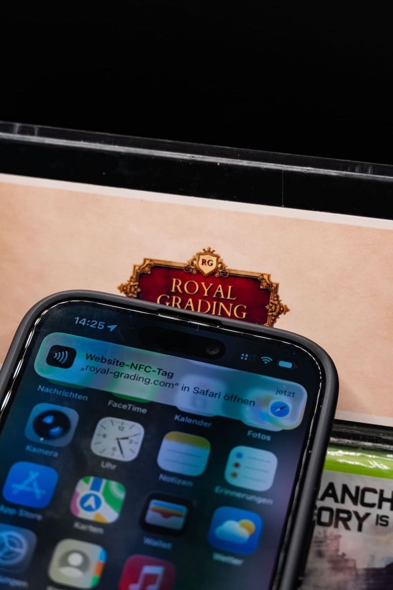 Royal Grading NFC verification